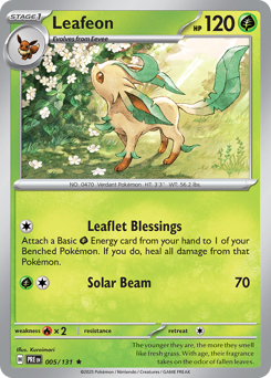 Leafeon 005/180 Master Ball NM (ITA)