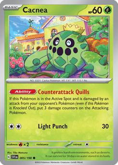 Cacnea 005/198 Reverse NM (ITA)