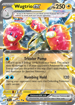 Wugtrio-ex 060/218 Reverse NM (ITA)