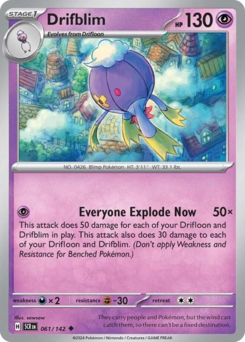 Drifblim 061/175 NM (ITA)