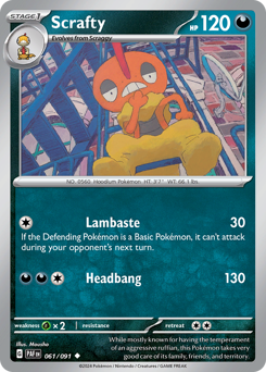 Scrafty 061/245 Reverse NM (ITA)