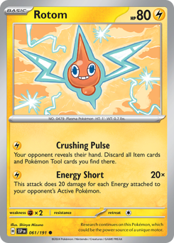 Rotom 061/252 NM (ITA)