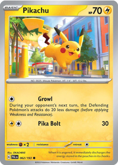 Pikachu 062/279