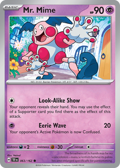 Mr. Mime 063/218 Reverse NM (ITA)