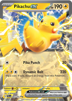 Pikachu ex 063/279