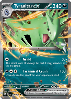Tyranitar-ex 064/180 Poké Ball NM (ITA)