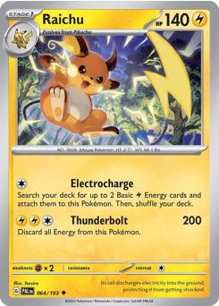 Raichu 064/279