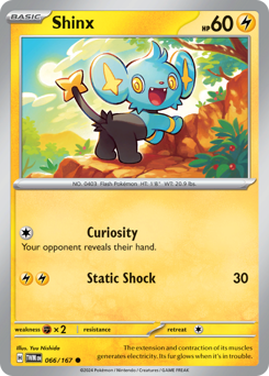 Shinx 066/226 Reverse NM (ITA)