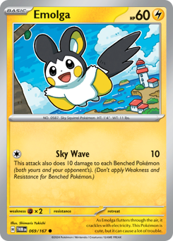 Emolga 069/226 Reverse NM (ITA)