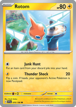Rotom 070/198 NM (ITA)
