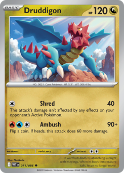 Druddigon 071/173 NM (ITA)