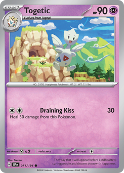 Togetic 071/252 Reverse NM (ITA)