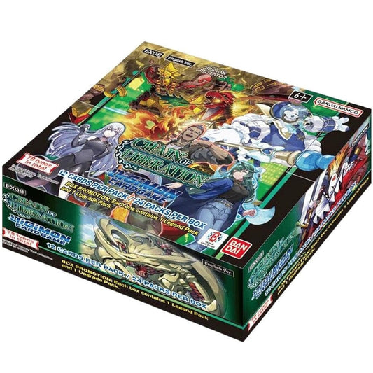 Box Digimon EX-08 Chain of Liberation (ENG)