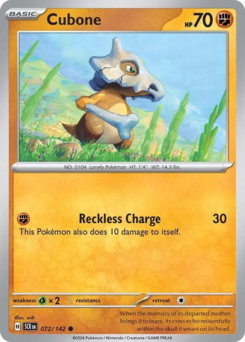 Cubone 072/175 Reverse NM (ITA)
