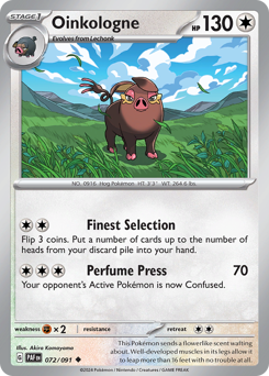 Oinkologne 072/245 NM (ITA)