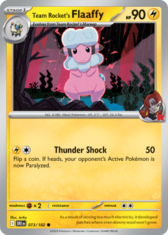 Flaaffy del Team Rocket 073/244 Reverse NM (ITA)