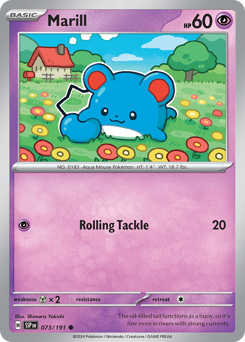 Marill 073/252 Reverse NM (ITA)