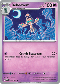 Beheeyem 074/218 Reverse NM (ITA)
