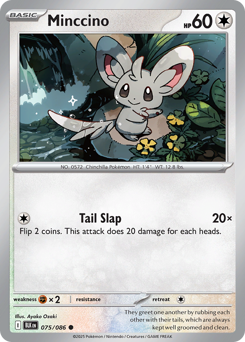 Minccino 075/172 Poké Ball NM (ITA)