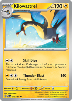 Kilowattrel 079/198 Reverse NM (ITA)