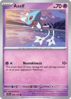 Azelf 080/252 Reverse NM (ITA)