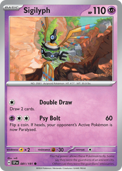 Sigilyph 081/252 NM (ITA)