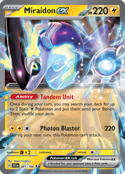 Miraidon-ex 081/198 NM (ITA)