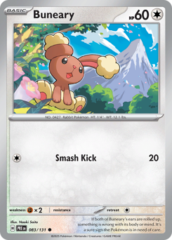 Buneary 083/180 NM (ITA)