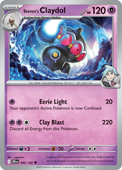 Claydol di Rocco 084/244 NM (ITA)