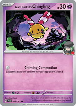 Chingling del Team Rocket 085/244 Reverse NM (ITA)