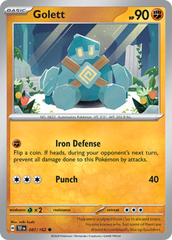 Golett 087/218 Reverse NM (ITA)
