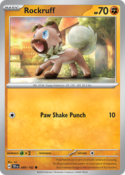 Rockruff 089/218 Reverse NM (ITA)