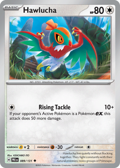 Hawlucha 089/180 Poké Ball NM (ITA)