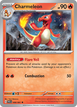 Charmeleon 008/245 Reverse NM (ITA)