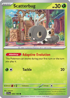 Scatterbug 008/198 Reverse NM (ITA)