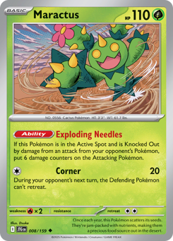Maractus 008/190 Reverse NM (ITA)