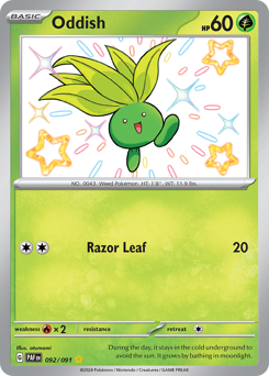 Oddish 092/245 NM (ITA)