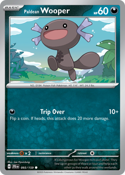 Wooper di Paldea 093/190 NM (ITA)
