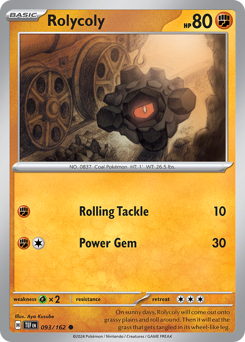Rolycoly 093/218 NM (ITA)