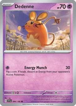 Dedenne 094/198 NM (ITA)