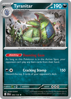 Tyranitar 095/190 NM (ITA)