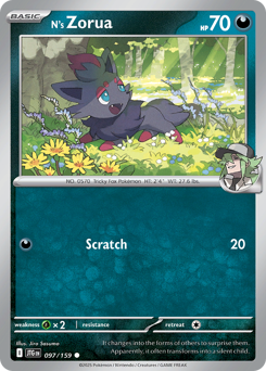 Zorua di N 097/190 NM (ITA)
