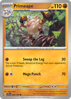 Primeape 099/252 NM (ITA)