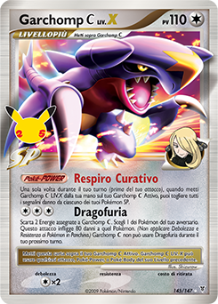 Garchomp LIV.X 145 (Classic) NM (ITA)