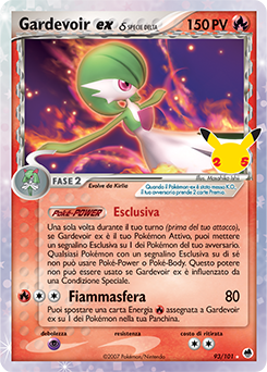 Gardevoir ex δ 93 (Classic) NM (ITA)