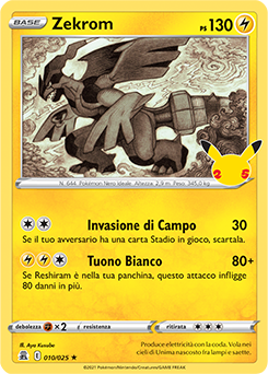 Zekrom 010/25 NM (ITA)