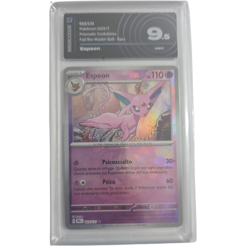 Espeon Masterball 033/131 Evoluzioni Prismatiche - AiGrading 9,5 (ITA)