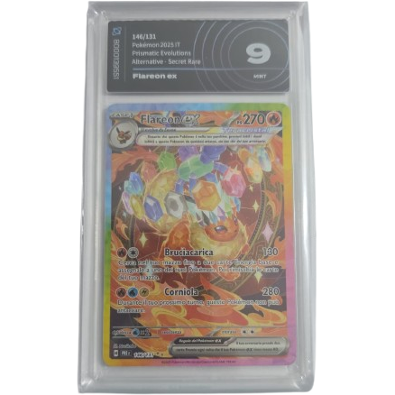 Flareon ex 146/131 Evoluzioni Prismatiche - AiGrading 9 (ITA)