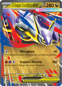 Mega Latias-ex 100/188 Reverse NM (ITA)