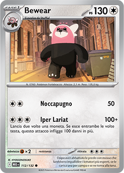 Bewear 112/188 NM (ITA)